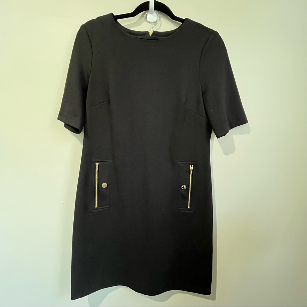 Calvin Klein Embellished Shift Dress black Size 8